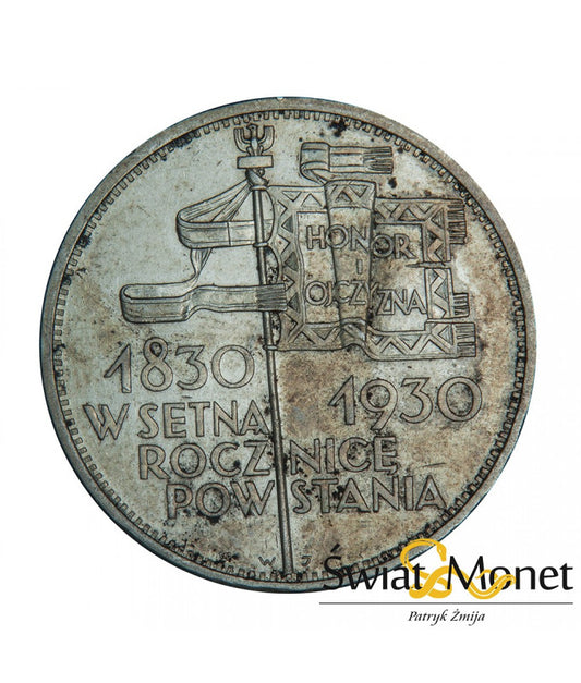 5 zł Sztandar 1930 st. +II